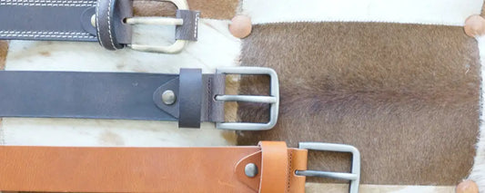 ceinture en cuir western